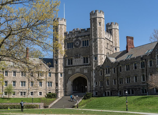 Picture of Princeton University in summer