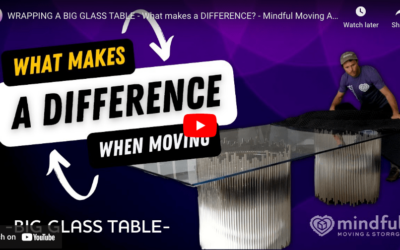 How to move a big glass table